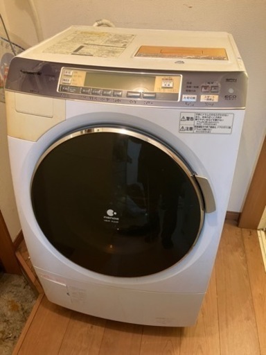 決まりましたパナソニックドラム洗濯機