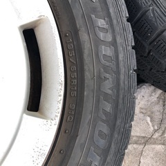 ダンロップ　スタッドレスタイヤ195／65R15の画像