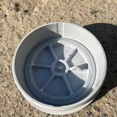 【前澤化成工業】塩ビ製ふた グレー 　おすい　A I-150の画像