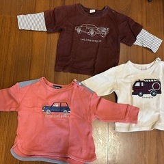 90センチ男の子洋服　差し上げます‼️の画像