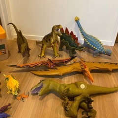 恐竜　おもちゃの画像