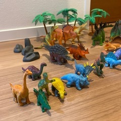 恐竜　おもちゃの画像