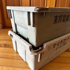 頑丈なプラケース3個ストックアウトドア、DIY工具収納ボックスインテリアペットの画像