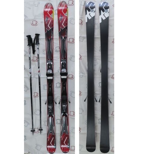 【超目玉枠】 ♪K2 石山通の (ASTY) MARKER♪ + 170cm MAVERICK AMP スキー 160cm～