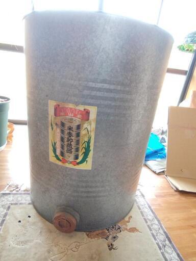 米麦貯蔵缶　谷郷金属工業　2個セット