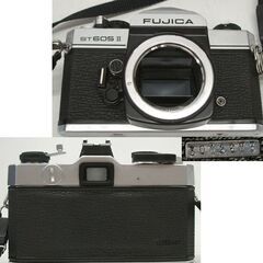 シャッター切れる　FUJICA フジカ ST605Ⅱ ボディ+レンズ　タムロン ZOOM 1:3.5 f=70-150mm レトロカメラ 1970年代　☆ PayPay(ペイペイ)決済可能 ☆ 札幌市 豊平区 平岸 平岸店の画像