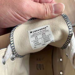 コンバース　ハイカット　27.0cmの画像