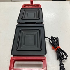 ☆値下げ☆K2412-572 富士琺瑯工業 ホットサンドトースター FE-501 年式表記無し 通電確認済み キズ汚れ有りの画像