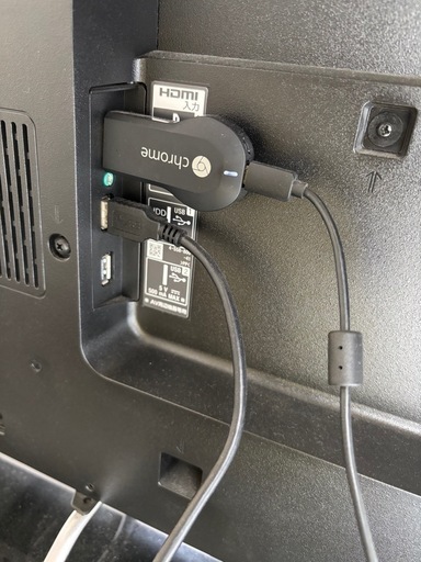 SONY48インチテレビ+SONYシアタースタンド+HDD+ Chromecast+Wii