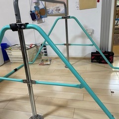 鉄棒 子ども用 折りたたみ式　高さ83〜130センチ変更可能　の画像