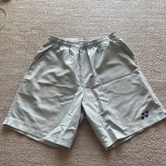 YONEX ライトグレー パンツ M