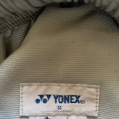 YONEX ライトグレー パンツ Mの画像