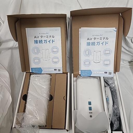 美品✨softbank air　2台セット
