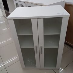 ★ジモティ割あり★ NITORI 食器棚 ホワイト H89.5×...