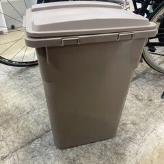ゴミ箱　No.193　ブラウン　連結カラー分別ペール45　TONBO　45L　【リサイクルショップどりーむ荒田店】の画像