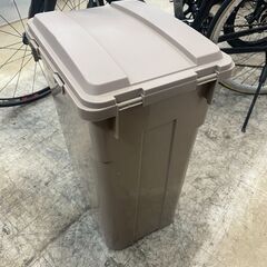 ゴミ箱　No.193　ブラウン　連結カラー分別ペール45　TONBO　45L　【リサイクルショップどりーむ荒田店】の画像