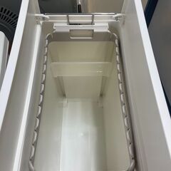 ゴミ箱　No.99　ホワイト　ペダルペール　【リサイクルショップどりーむ荒田店】の画像