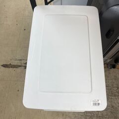 ゴミ箱　No.537　ホワイト　ペダルペール　エバンペダル45 SD　A6324-09　【リサイクルショップどりーむ荒田店】の画像