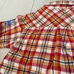 JUNK サイズ95チェック柄シャツの画像