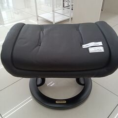 ★ジモティ割あり★ エコーネス オットマン ブラック H42×D...