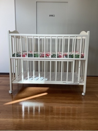 ベビーベッド【町田市再生家具】242498