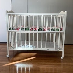 ベビーベッド【町田市再生家具】242498