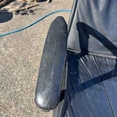 【中古】　オフィス ゲーム  チェア 椅子 イス キャスター付き リクライニング 高さ調整付き 　　の画像