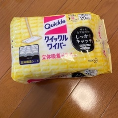【未開封】クイックルワイパーシート　ドライ