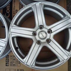 4本セット【新品】スタッドレス 225/65R17 トーヨー｜【中古】アルミホイール 17x7 5ｘ114.3 +48の画像