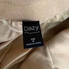 【新品】DAZY レディース　 ロングコート　Mの画像
