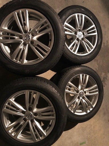 スカイラインv36 純正ホイール ブリジストン Techno sports