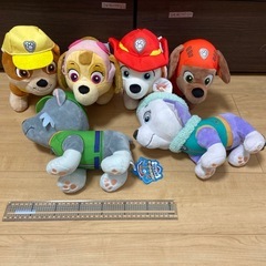 パウパトロール　ぬいぐるみの画像