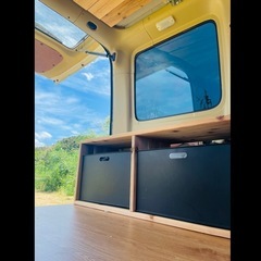 ハイゼットカーゴ　78000km 車中泊仕様　オートマ　値下げしました。の画像