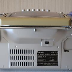 【ジャンク品】CDラジカセ＋カセットコーダーの画像
