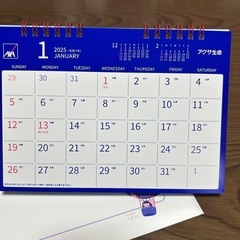 卓上カレンダーの画像