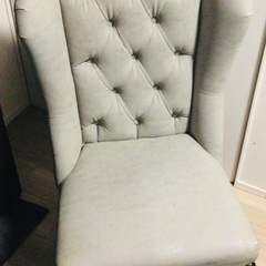 Vincent★ヴィンセント　ハイバックチェア　グレージュ　62*70*103 座高47cmの画像