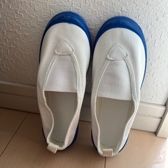 受け渡し者様決定　[ 未使用品] 子ども用上靴　19センチの画像