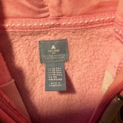 【baby GAP】ベビーピンクパーカー《子供用》の画像