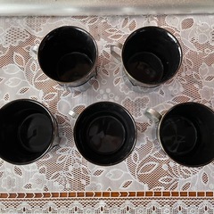 ティーカップ&ソーサー　5点セットの画像