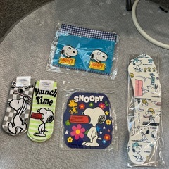 （新品）スヌーピー・グッズ（5点セット）