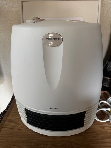 TEKNOS TS-122 TEKNOS 送料無料 2,000円 テクノス セラミックファンヒーター ハイパワー 1200W 美品