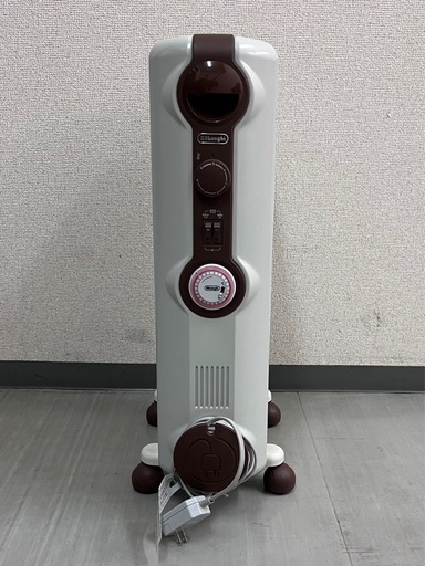 DeLonghi デロンギ オイルヒーター ホワイトブラウン JR0812-BR