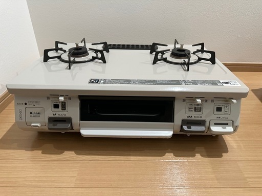 ガスコンロ プロパンガス用 リンナイ CHM60XP 静岡県袋井市より引取り限定