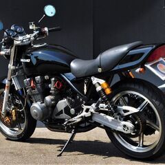ゼファー 400 良車エンジン好調♪走行18,610km 社外多 NASSERTマフラー FCRキャブ OHLINSサス BEETポイント 始動動画有 愛媛発 現状販売の画像