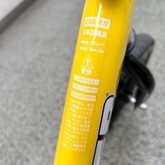 【正規品】プレゼント用袋あり　STRIDER ストライダースポーツモデル　イエロー　の画像