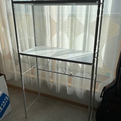 白　スチールラック
