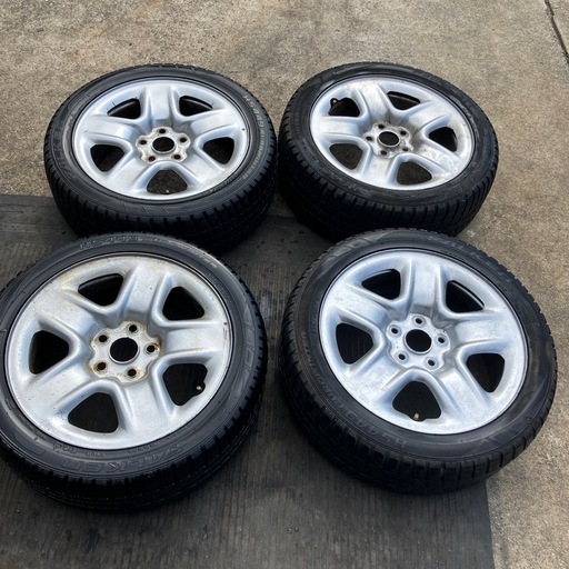 本日お渡しできます。17インチ鉄チンスタッドレスタイヤ4本
