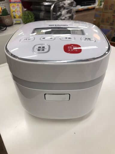 炊飯器　シャープ　KS-C5L 　2018【ジャングルジャングルイズミヤ広陵店】
