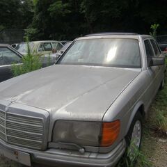 Mベンツ126-280SEリサイクル-部品取り車