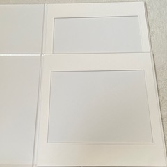 美品　　スタジオマリオ　台紙　2枚セットの画像